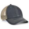 '47 Blank Trawler Clean Up Adjustable Black Snapback Cap, Charcoal,