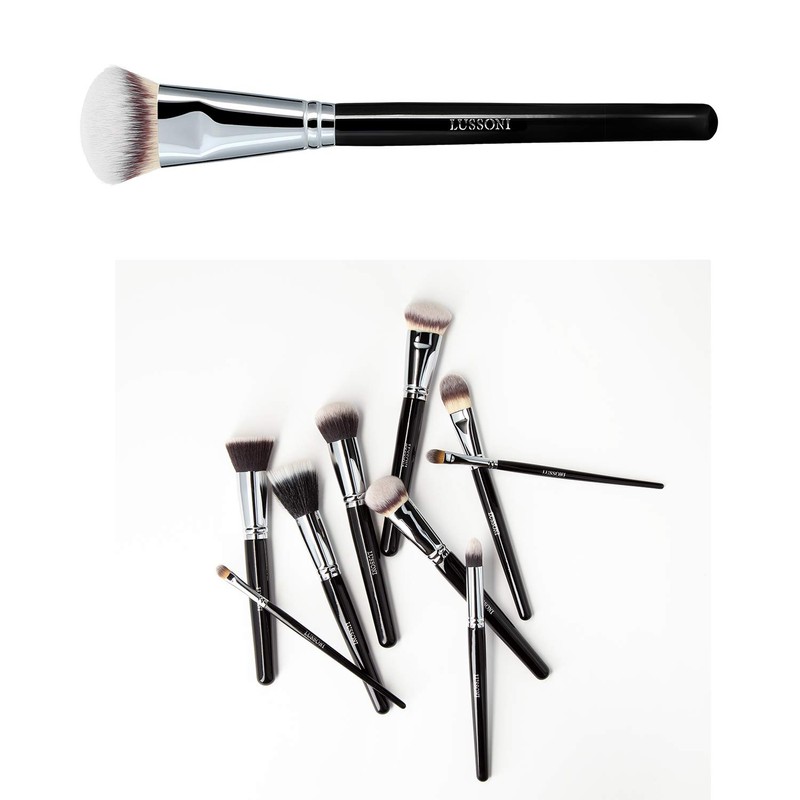 T4B LUSSONI 100 Series Professional Makeup Brushes for Foundation Concealer