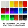 Marie's Extra Fine Gouache Set of 18 Extra Fine Gouache