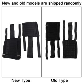 Yosoo Ankle Weights, Ankle Leg Weights, Adjustable Weight Strap for Fitness, Exercise, Walking, Jogging, Gymnastics, Aerobics, Gym, Steel Plate Not Included