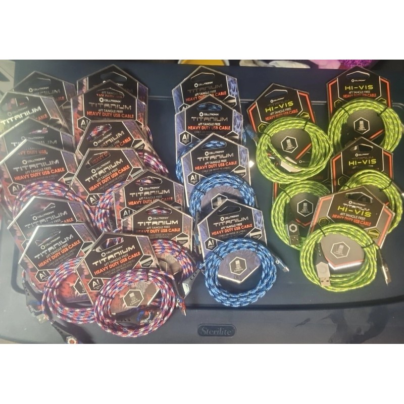 celltronix NEW Pick Any 2 -Celltronix 6' Tangle Free Heavy