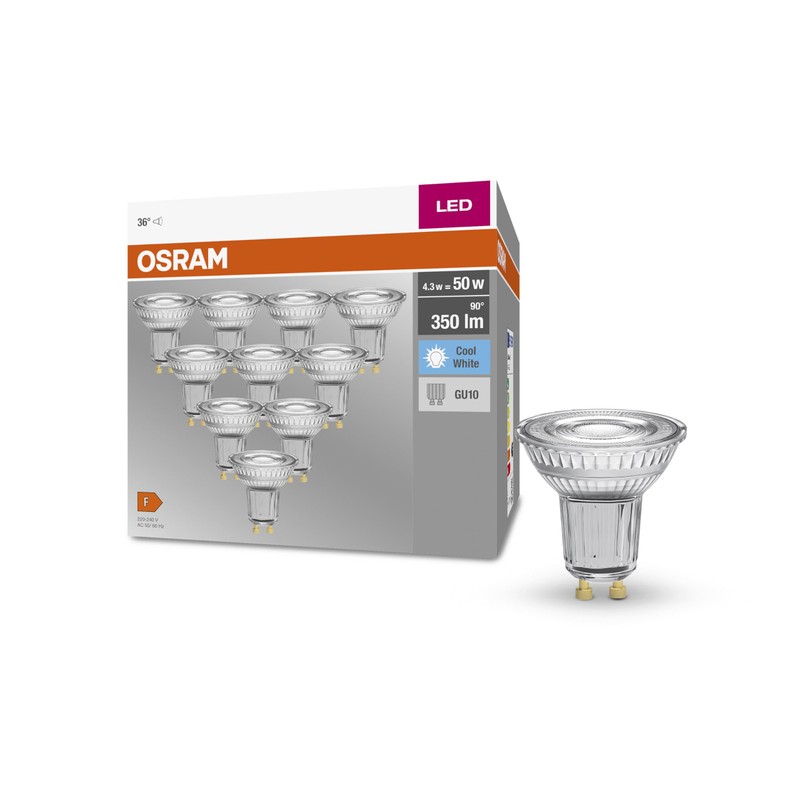 OSRAM LED Base PAR16 / LED-Reflectorlamp with GU10-base / not