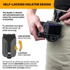 Spider D193591 X Holster Set Leichtes Hüft-Tragesystem für spiegellose Kameras