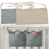 Hanging Baby Bed Organiser, 2 Colours, Baby Bed Storage Bag,