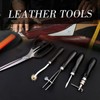 328PCS Leather Working Kit, Leather Working Tools with Manual -