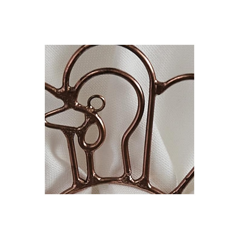 Split P Turkey Napkin Ring Set of 4