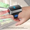 1D Bluetooth Wearable Ring Barcode Scanner 270 Degree Rotation 3