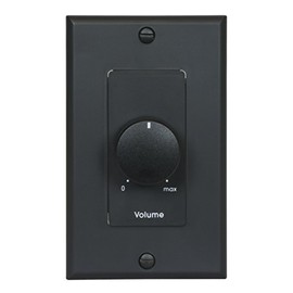 Lowell 100LVC-DB 100/75/25 Volt Remote Volume Control (100 Watt, Decora Black)