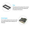 sourcing map 20Pcs DIP IC Chip Socket Adapter, 2.54mm Pitch