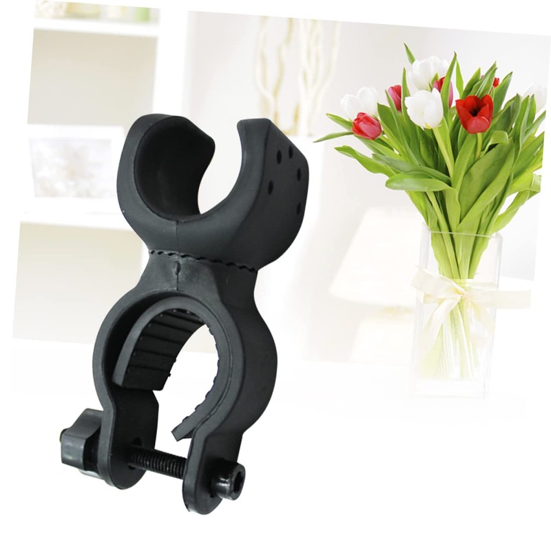 Outanaya Bike Flashlight Mount Holder Rubber Pad 360 Degree Rotating