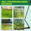 3 BUZZLETT Grass Whip with Double-Edged Serrated Blade, Grass Cutter