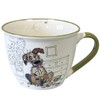 KIUB Bowl with Handle - Dog Design - Fine China