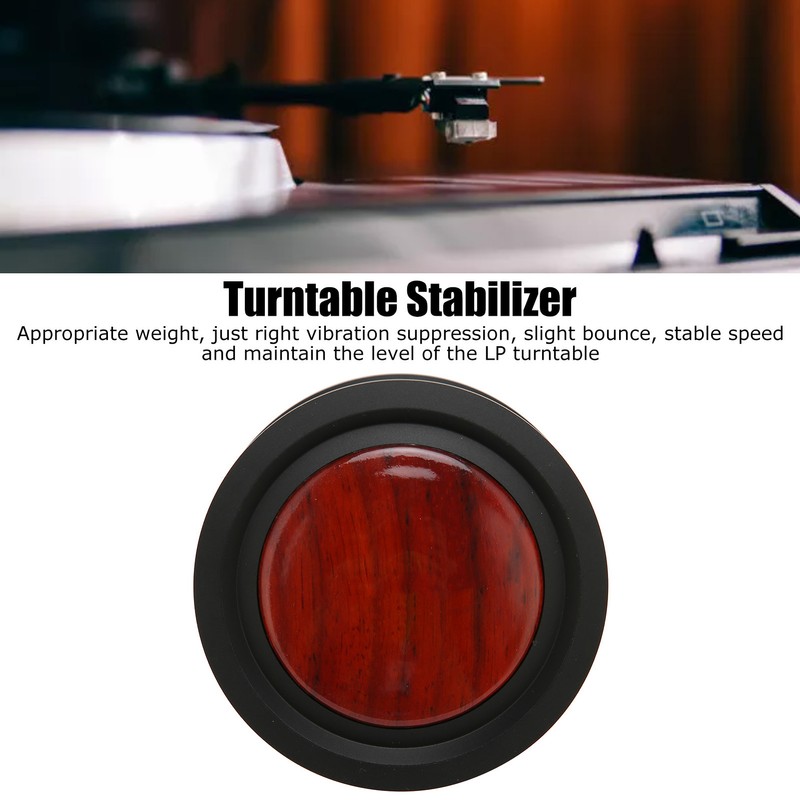 Monosaudio RT290 Vinyl Record Player Clamp 50Hz/60Hz Record Weight Stabilizer