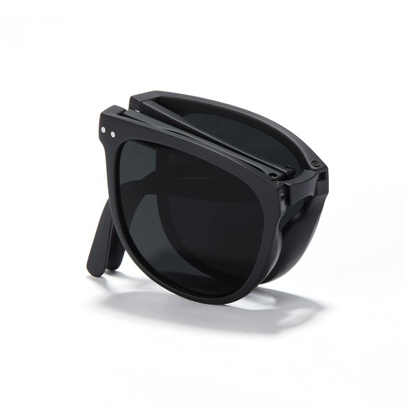 Cyxus Folding Sunglasses, Polarized Lenses, UV Protection, Small Face Effect,