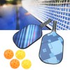 Pickleball Paddle Glass Fiber Improve Bounce Relieve Elbows Pressure Absorbing