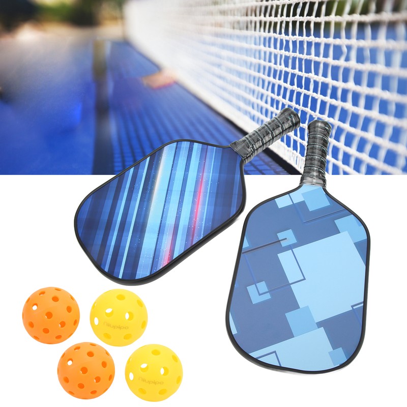 Pickleball Paddle Glass Fiber Improve Bounce Relieve Elbows Pressure Absorbing