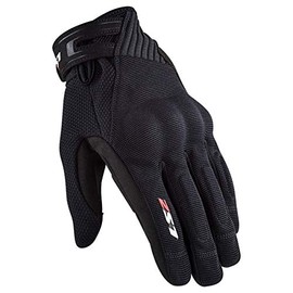 LS2 Helmets Men's Dart 2 Touring Glove (Black - Medium)