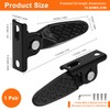 1 Pair Electric Scooter Folding Pegs, Mini Folding Non-Slip Bicycle
