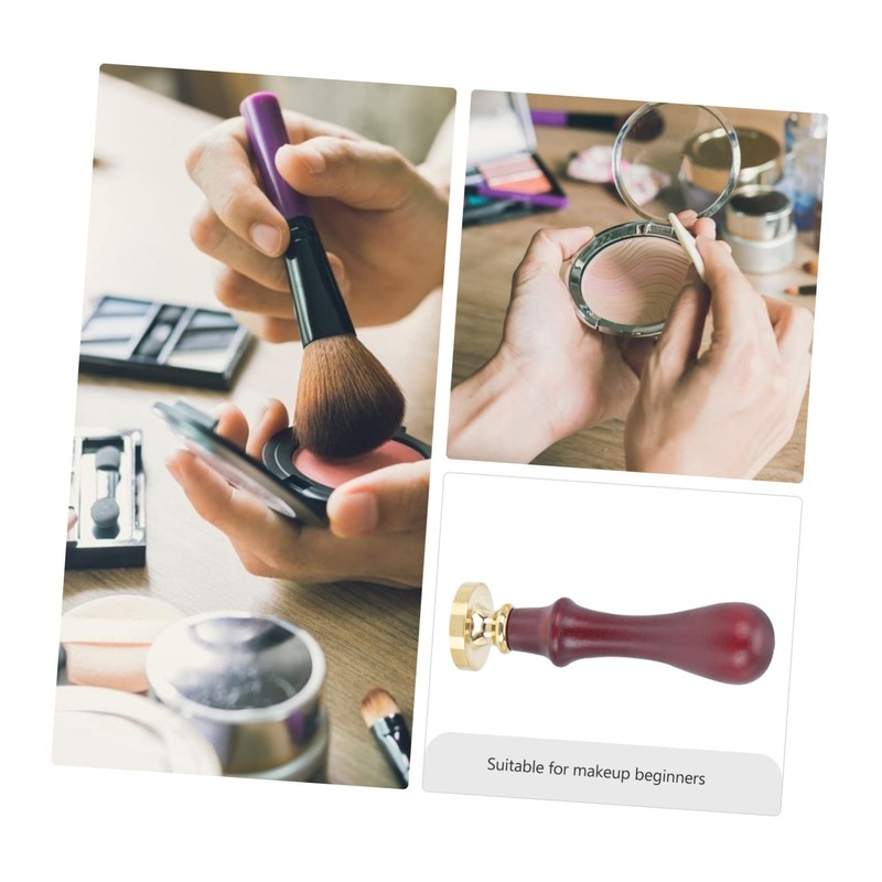 Ipetboom Diy Eye Shadow Pressing Tool Durable Stamper for Custom