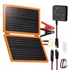 FIERYRED FieryRed 20W 12V Folding Solar Battery Trickle Charger Maintainer,