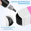 2 Pack Identity Theft Protection Roller Stamp, Stamps for Mailing