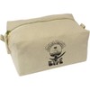 'Ping Pong Passion' Canvas Wash Bag/Makeup Case (CS00042970)