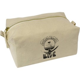 'Ping Pong Passion' Canvas Wash Bag/Makeup Case (CS00042970)