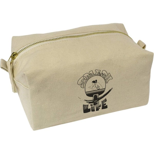 'Ping Pong Passion' Canvas Wash Bag/Makeup Case (CS00042970)
