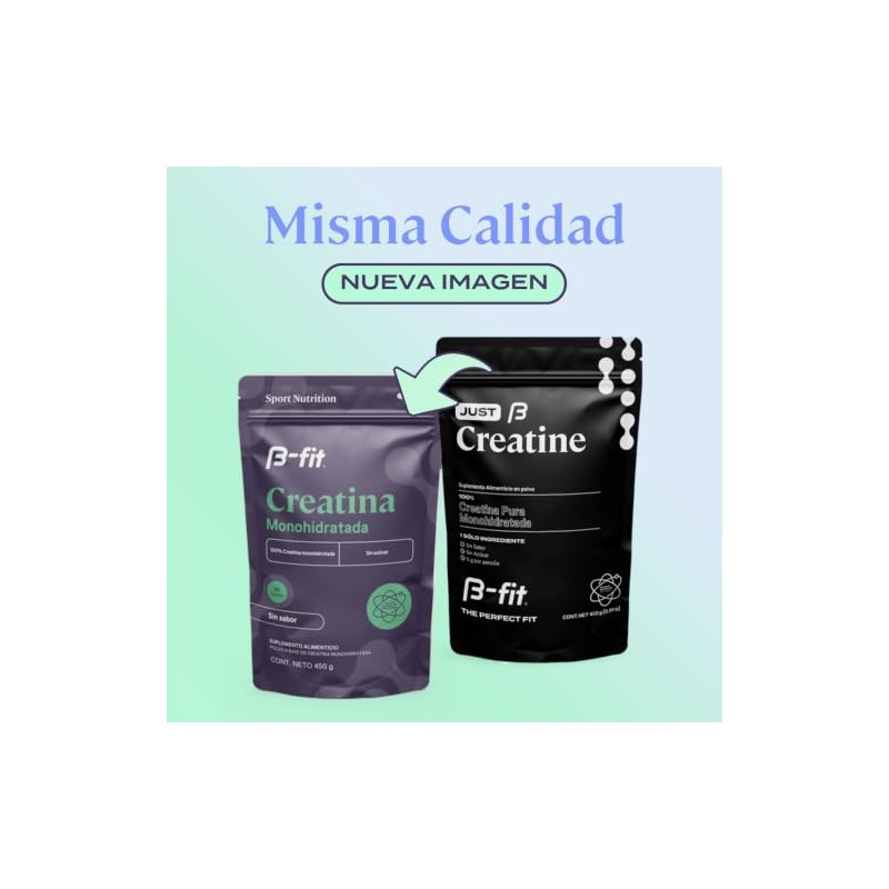 B-FIT Just Creatine Creatina Monohidratada Pura