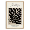 NARIA ART Henri Matisse Wall Art, Black and Brown Matisse