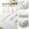 Bamboo Mattress Topper, Westmonth Mattress Pad, Cooling Thick Breathable Viscose