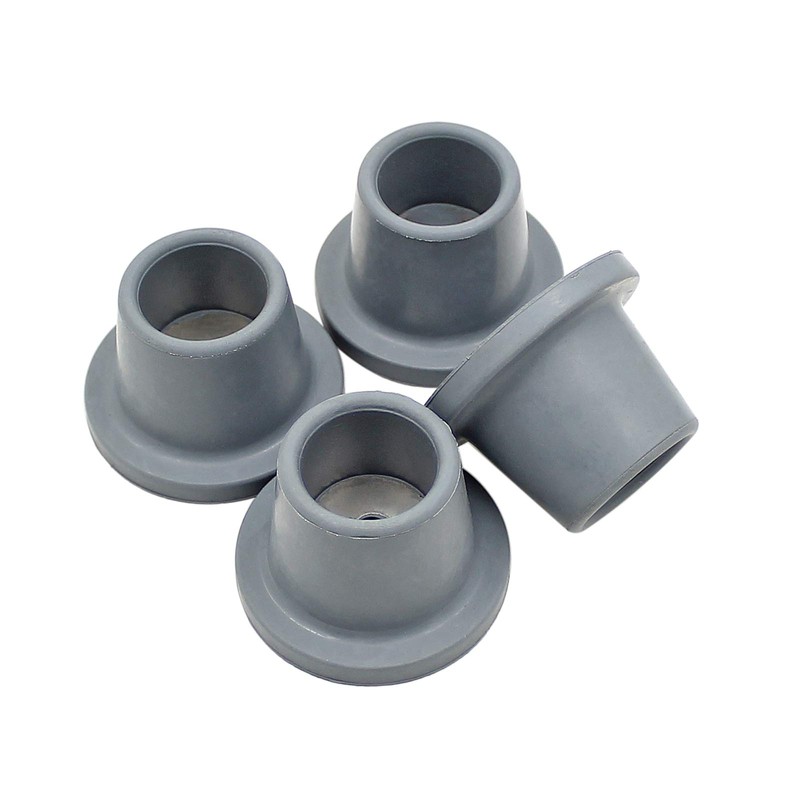 Amgiimor 4Pcs 1-1/8" I.D Grey Replacement Feet Rubber Suction Cup
