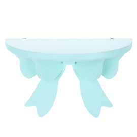 PRETYZOOM Nordic Style Floating Semicircle Wall Shelf Storage Rack Kids Room Decoration Bedroom Living Room Kitchen Home Office