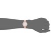 Fieldwork GY006 Women's Analog Wristwatch, Syrup, Leather Strap, Pink, 1