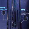 Tiekerbilir Glass Fiber Pool Cue, 2-Pieces Pool Cue Stick -