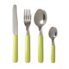 Color Life Cutlery 24 Pieces Fashion Green