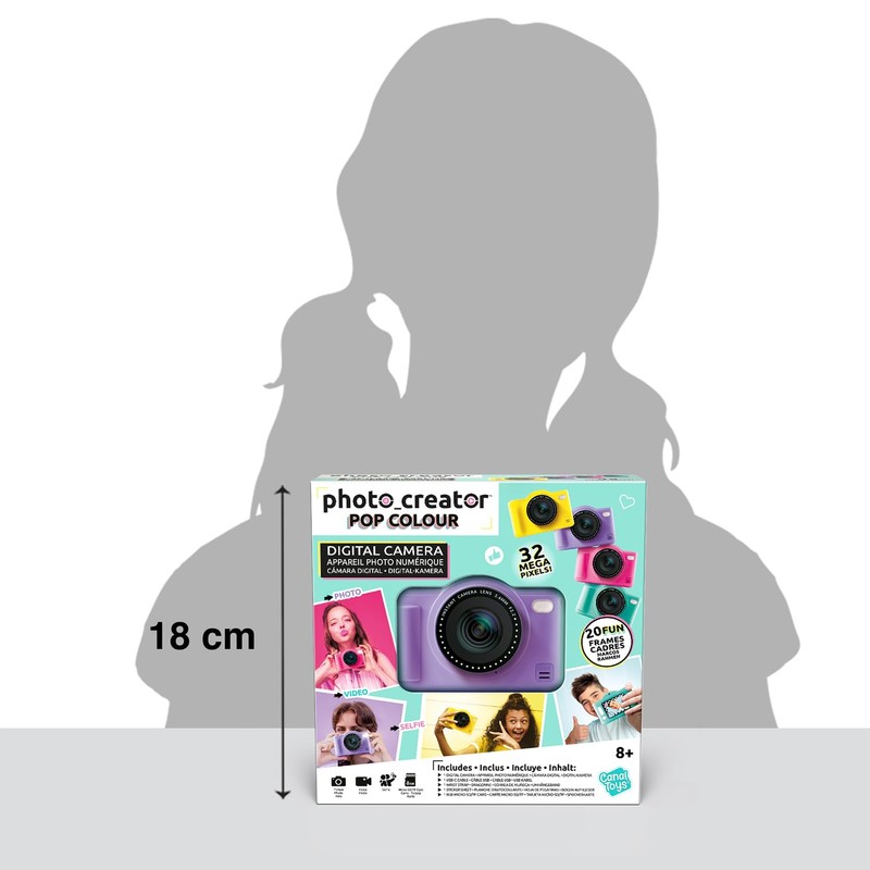 C Toys Digital Camera for Kids Dual Lens - Compact