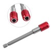 Qiilu Hexagonal Shaft Extension Bit Shank Socket Extension Bar 2.4