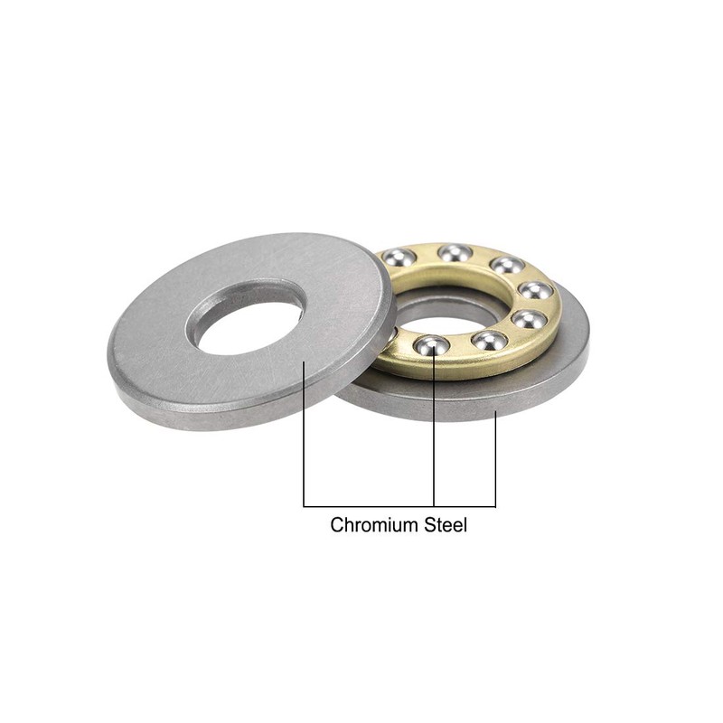 sourcing map 10pcs Single Direction F8-22M Thrust Ball Bearings 8mm