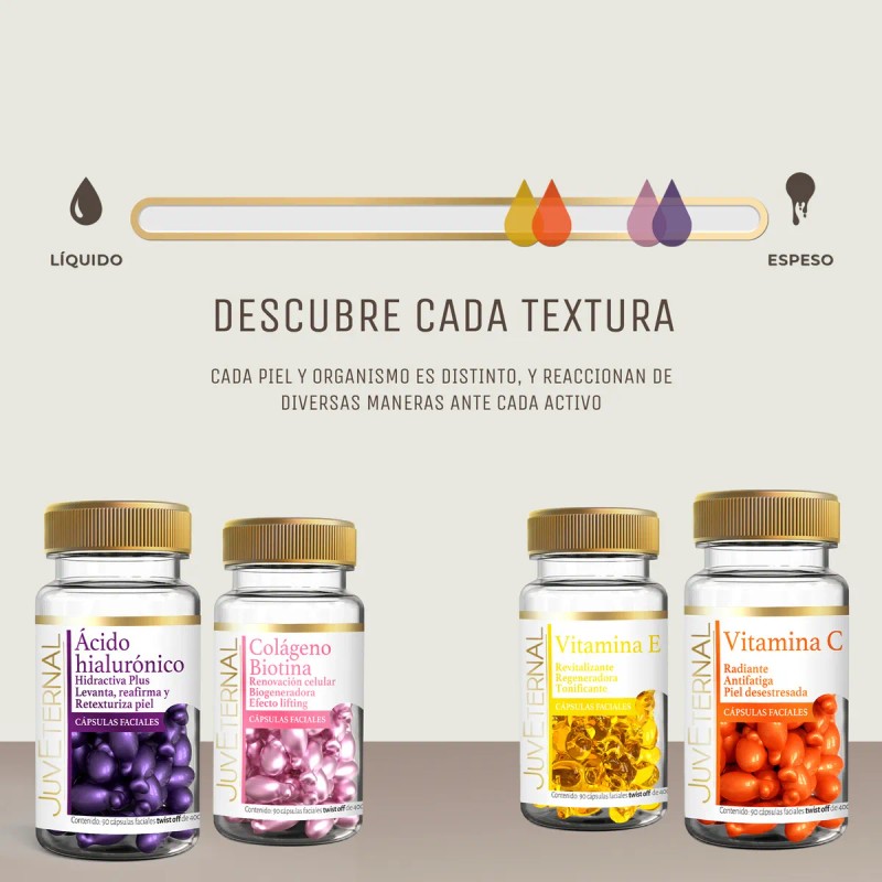 Kit De Cápsulas Faciales Juveternal Tipo de piel Mixta