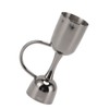 Double Sided Cocktail Bell Jigger Stainless Steel Dual End Wine