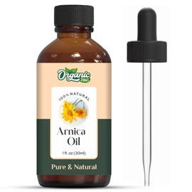 Organic Zing Arnica (Arnica Montana) Oil | Pure & Natural Essential Oil for Skincare, Hair Care & Massage - 30ml/1.01fl oz