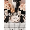 Hello 30 Small Paper Party Plates with Bow Design –