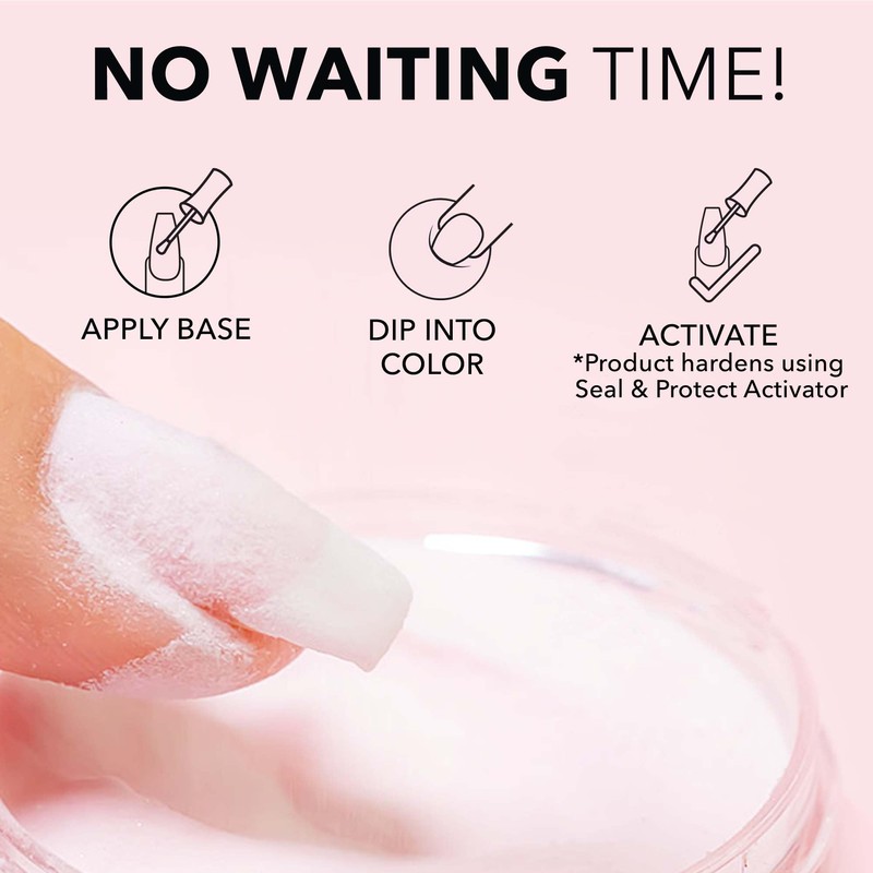 Kiara Sky Dip Powder Pink Tones 1 oz, Chit Chat