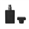 Enslz 30ML Portable Transparent Glass Perfume Empty Bottle Refillable Atomizer