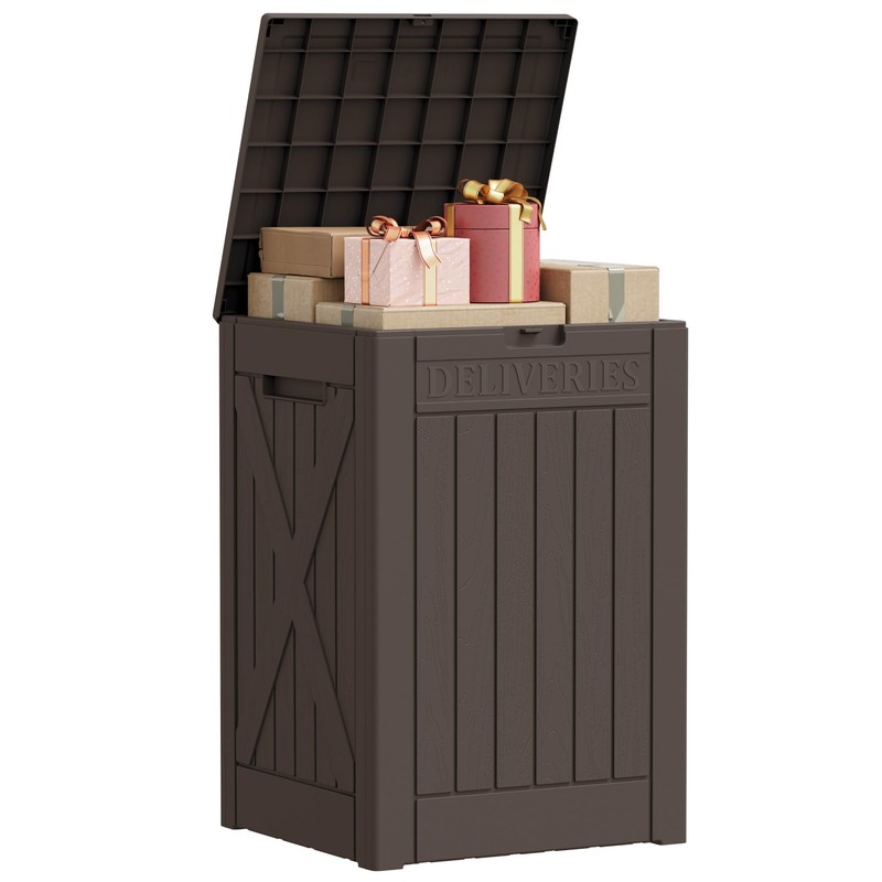 Greesum 52 Gallon Large Outdoor Package Delivery Box for Porch,