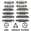 2 Pair Bend Magnetic Pogo Pin Connector with Location Hole,