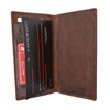 Hand Crafted Genuine Soft Leather Checkbook Cover simple-156 (Vintage)