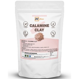 mGanna 100% Natural Calamine Clay Powder for Anti-Ageing & Skin firming, Creams, Lotion and Soap Making 0.22 LBS / 100 GMS