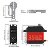 35KG RC Servo Motor Steering Servo Metal Gear Waterproof with
